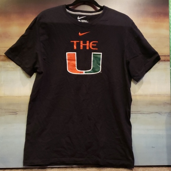 miami hurricanes dri fit shirt